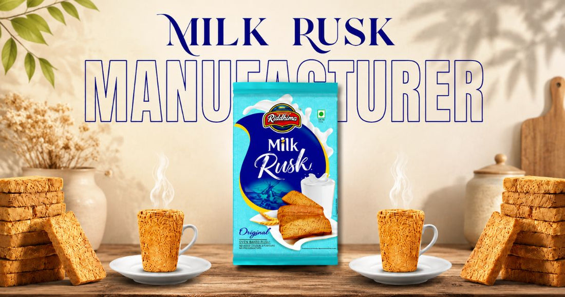 Riddhima Foods - Best Top Rusk Brands in India for Everyday Snacks